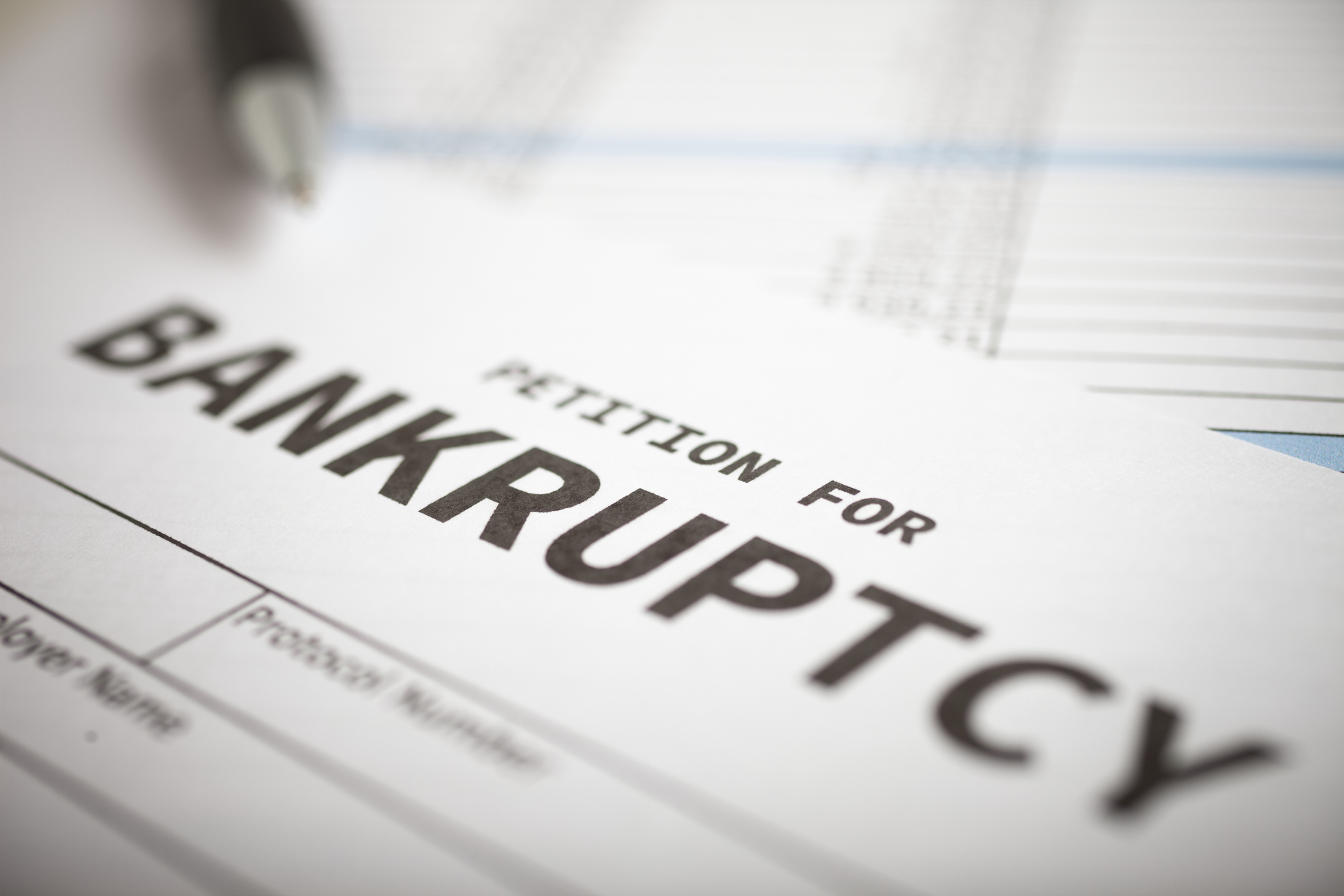 Bankruptcy petition