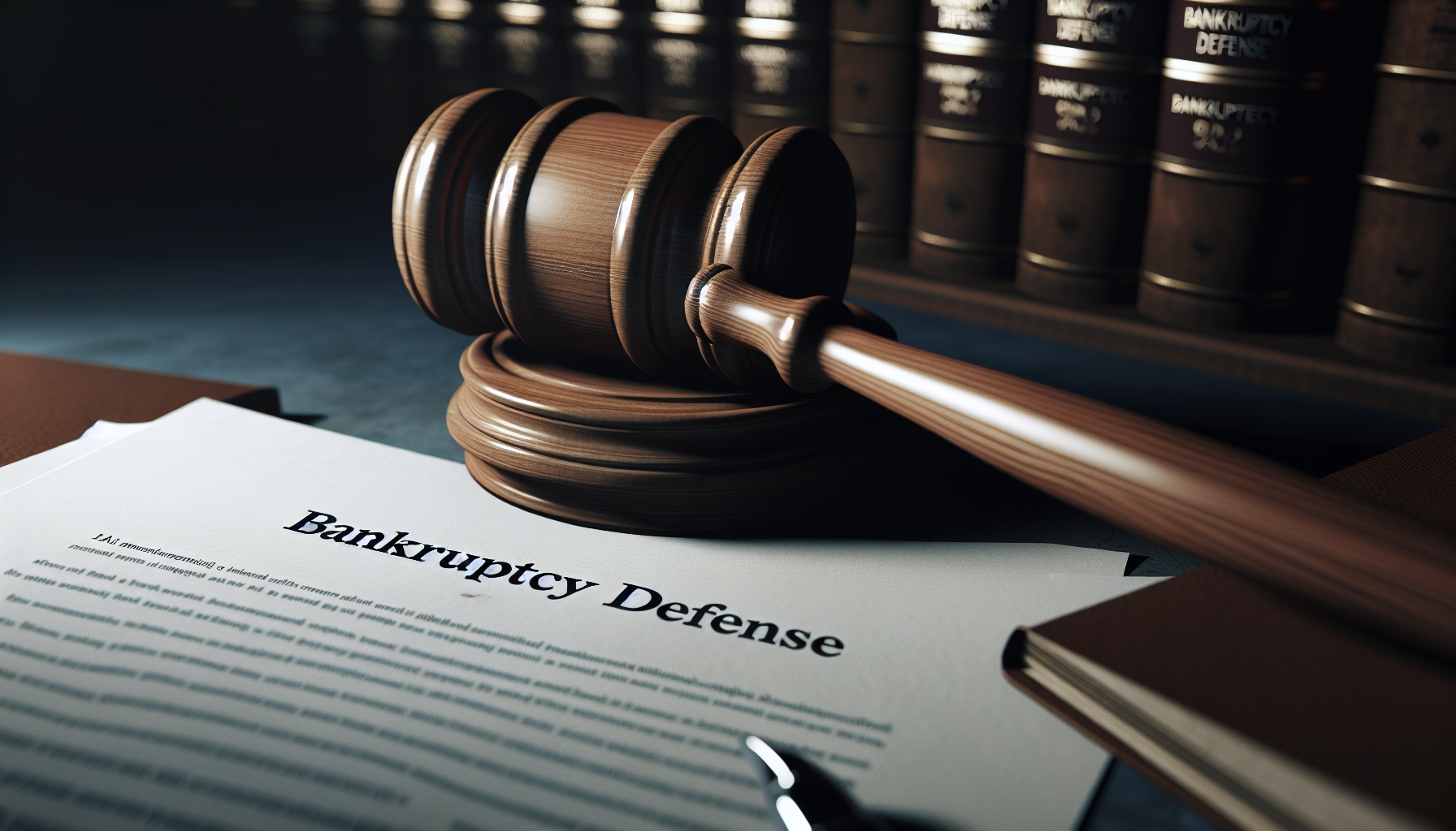 Stopping Creditors: Bankruptcy Defense